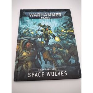 Warhammer 40K: Space Wolves Codex Supplement Hardcover 2020 - RPG Games Workshop